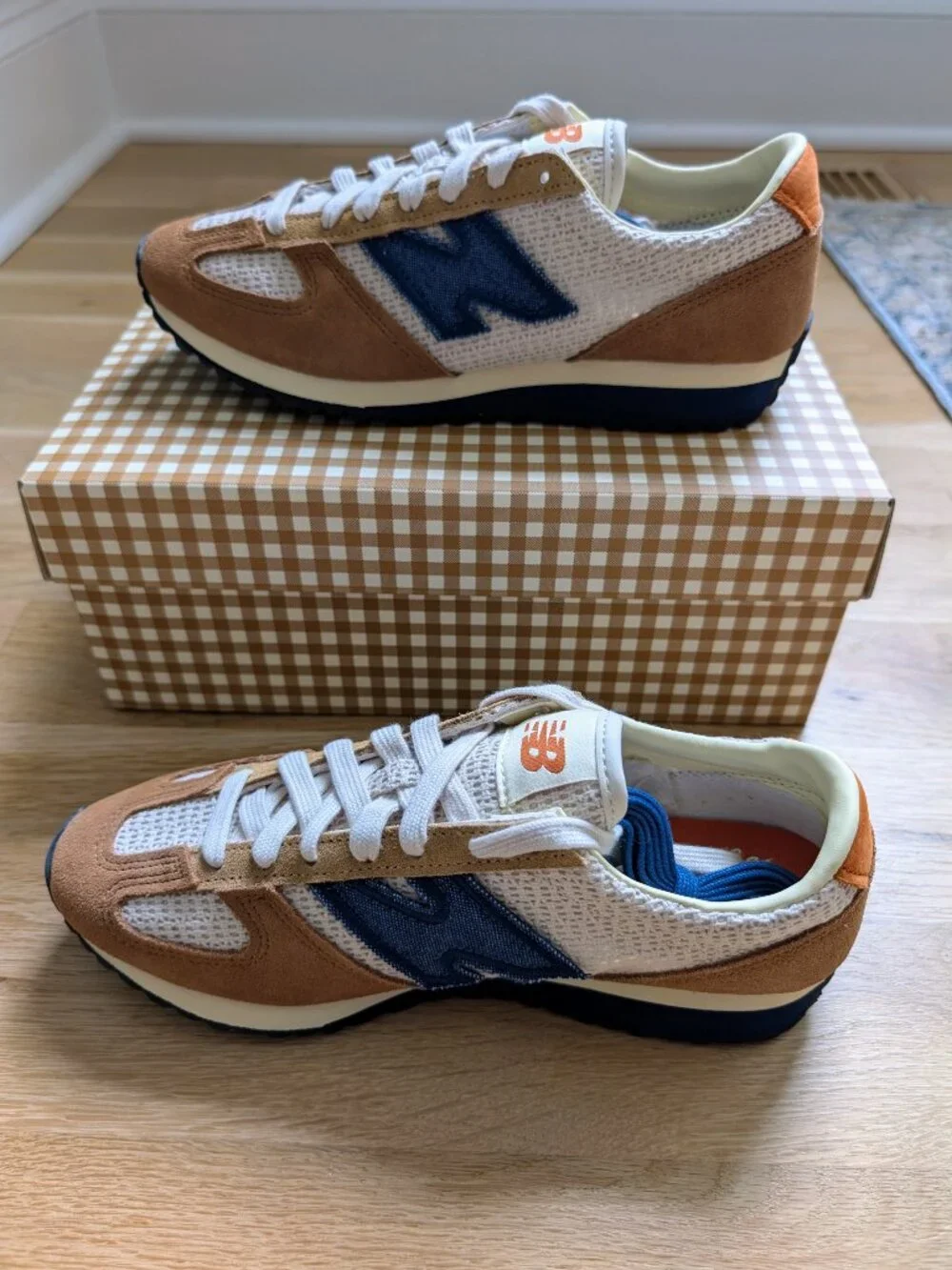 Sézane x New Balance 471 Ecru Brown | NWT | US Men's 6.5 / Women's 8